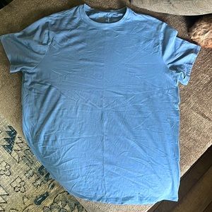 Men’s XL plain blue T shirt